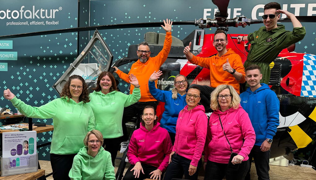 Sinfona-Team auf der EUHA 2022