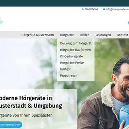 JARVIS Drop-Down-Navigation