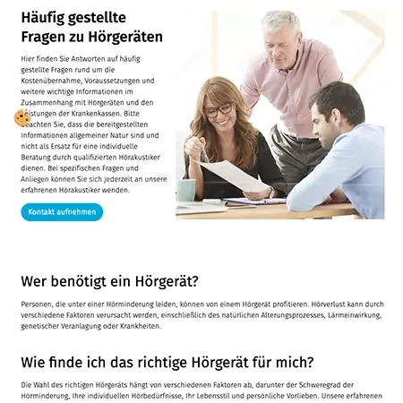 JARVIS FAQ Hörakustik